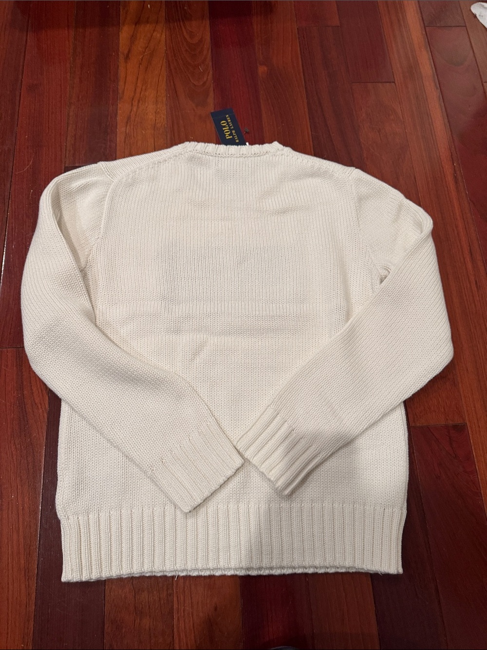 Polo Ralph Lauren Iconic American Flag Cotton Sweater - Picture 10 of 11
